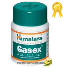 3 x Himalaya Gasex Herbal Ayurvedic 100 Tablets Free Shipping.