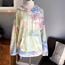 Spirit Jersey Seattle Tie Dye Windbreaker Jacket Sz S
