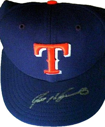 Ivan Rodriguez MLB Original Autographed Hats