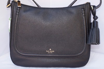 New Kate Spade Women's Bag Treana Orchard Street Hobo Black Handbag