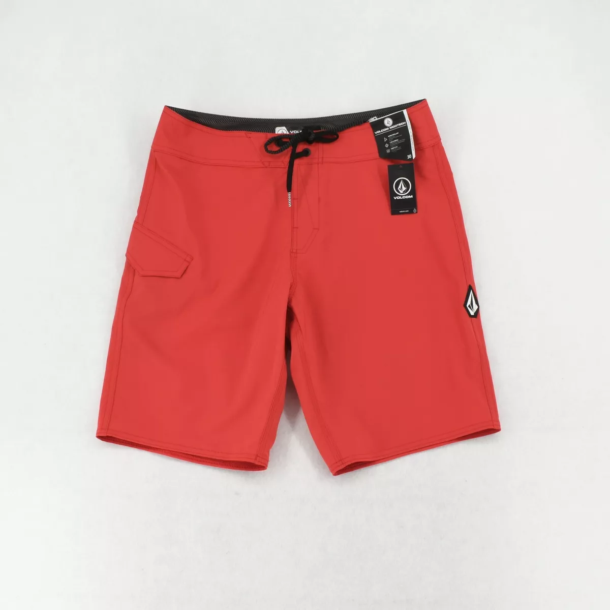 Volcom Boardshort Mens 4 Way Stretch Lido Solid 20