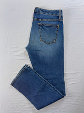 Pilcro and the Letterpress Lightweight Straight Leg Stretch Denim Jeans. 30, GUC