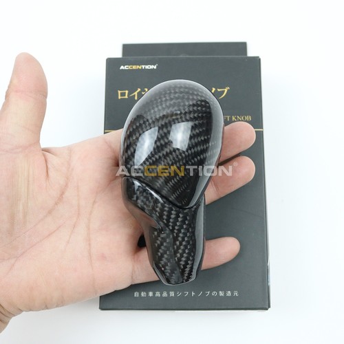 Automatic Carbon Fiber Gear Shift Knob For Nissan Fairlady Z Z34 370Z 2009-2023 - Picture 7 of 8