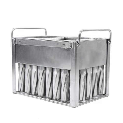 Commercial Ice Cream Stick Mold Stainless Steel 40 Pcs Spiral Popsicle Mold - Picture 7 of 24