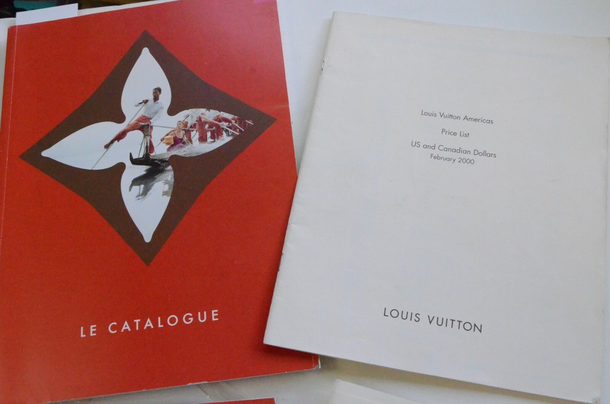 1999 Louis Vuitton Le Catalogue Paris Edition Fashion Type