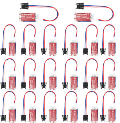 20x for MAXELL ER17/33 3.6V 1600mah Batterie Power Non-rechargeable with Plug  