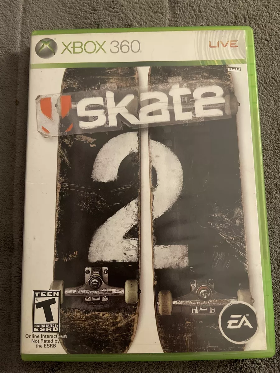 Skate 2 Xbox 360 Game  Xbox 360, Xbox 360 games, Skate