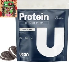 Energy + Whey Protein Powder - 19G per Serving with Amino Acids Eaas & Bccas - K