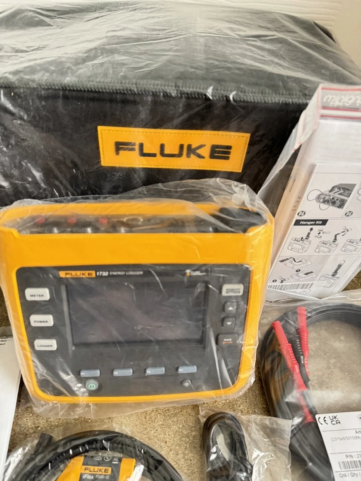 Fluke 1732 Three-Phase Energy Logger W / Iflex 1500-12 (CALIBRATED 2023-2024) - Image 2 of 4