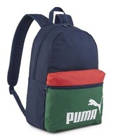 Puma Phase Backpack Rucksack Rucksack Club Navy-Vine-For All Time Red Dunkelblau