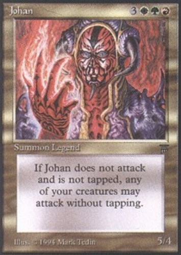 1 x Johan - Legends - Heavy Play - MTG
