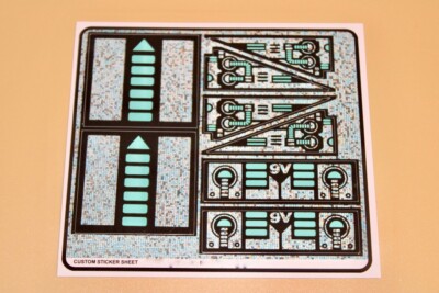Ersatz Custom Aufkleber für 6991  Replacement Sticker Sheet Base
