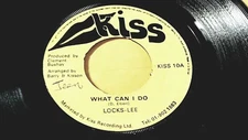RARE / l LOCKS-LEE - WHAT CAN I DO /REGGAE 7" on KISS LABEL