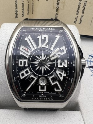 2022 Franck Muller Vanguard Yachting 44mm Automatic Black Dial 