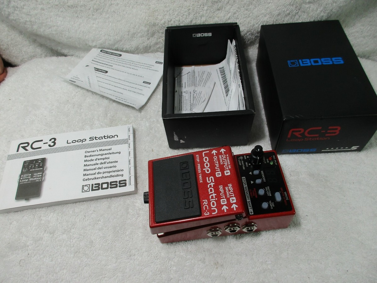 Boss RC-3 M8D9153 Loop Station Effects Pedal looks new Japan