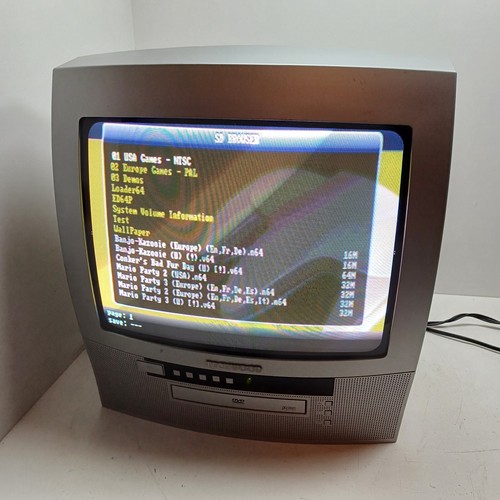 Techwood 3750 Farbfernseher CRT +Fernbedienung(*) GETESTET RETRO-GAMING 14" SCART TV - Bild 7 von 24