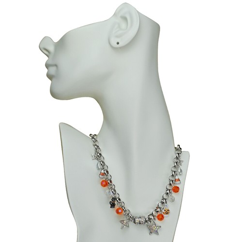 Collar Magnético Kirks Folly All Hallow's Eve Halloween Dije ST Gato Estrella Fantasma - Imagen 2 de 3