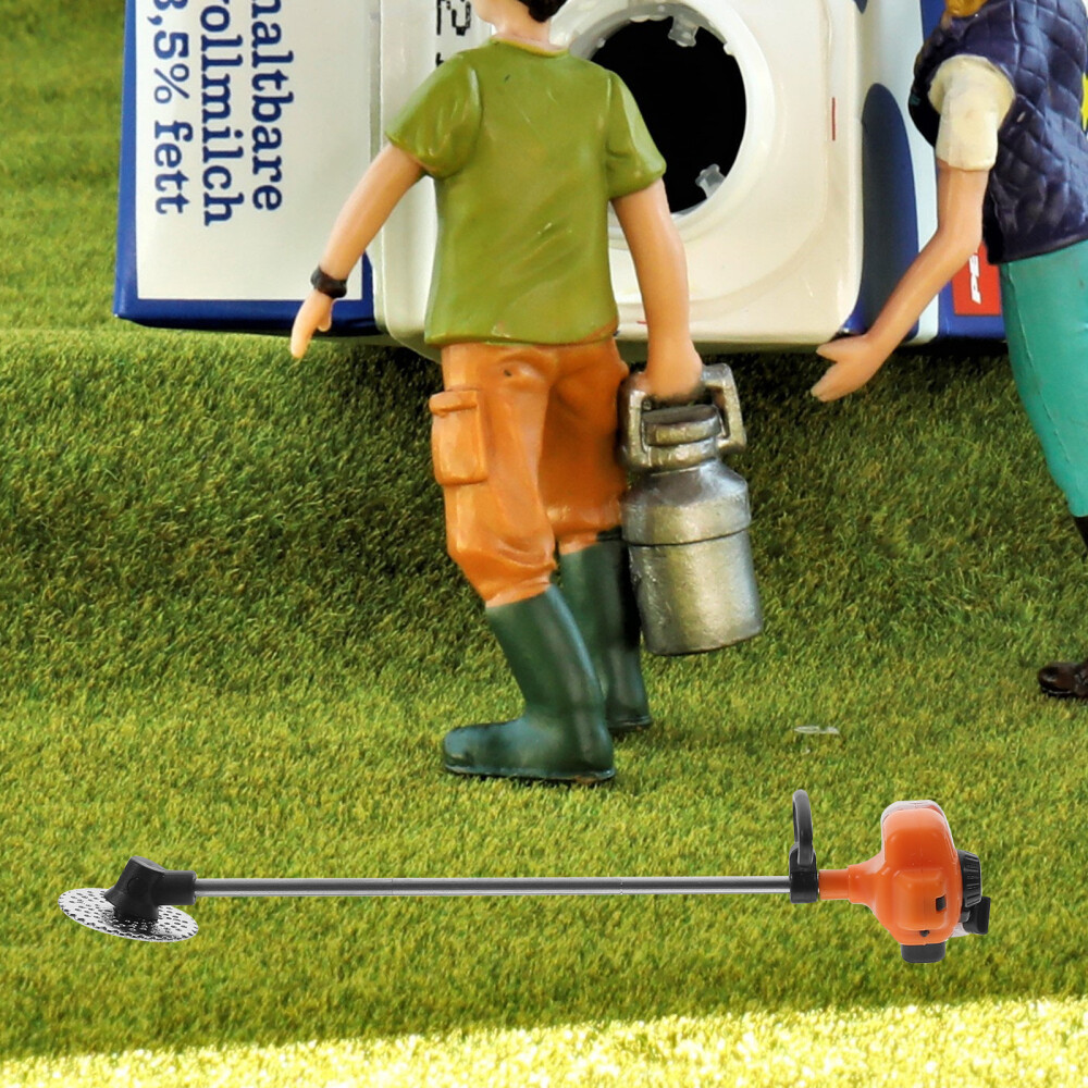 Doll House Miniature Lawn Mower Mini Lawn Mower Model Decorative Tiny