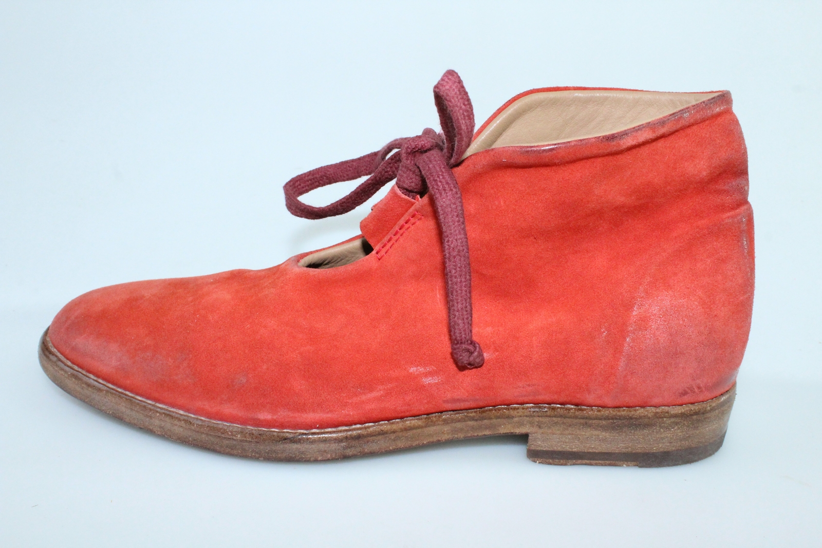 Купить scarpe donna MOMA 37 polacchini rosso camoscio DS781 на Аукцион DE  из Германии с доставкой в Россию, Украину, Казахстан