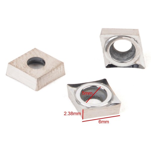 10PCS CCGT060204-AK N01 CCGT21.51 AK Carbide Inserts for Aluminum CCGT06 - Picture 2 of 11