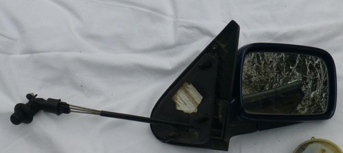 Original VW Polo III 6N Außenspiegel Seitenspiegel mechanisch rechts 202272 Blau