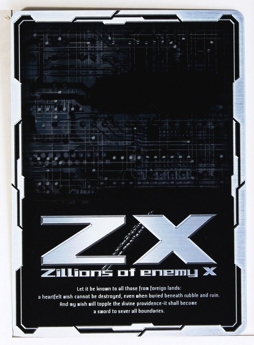 人物91 Z/X Zillions of Enemy X Card TCG B17 Marker Phosflamme