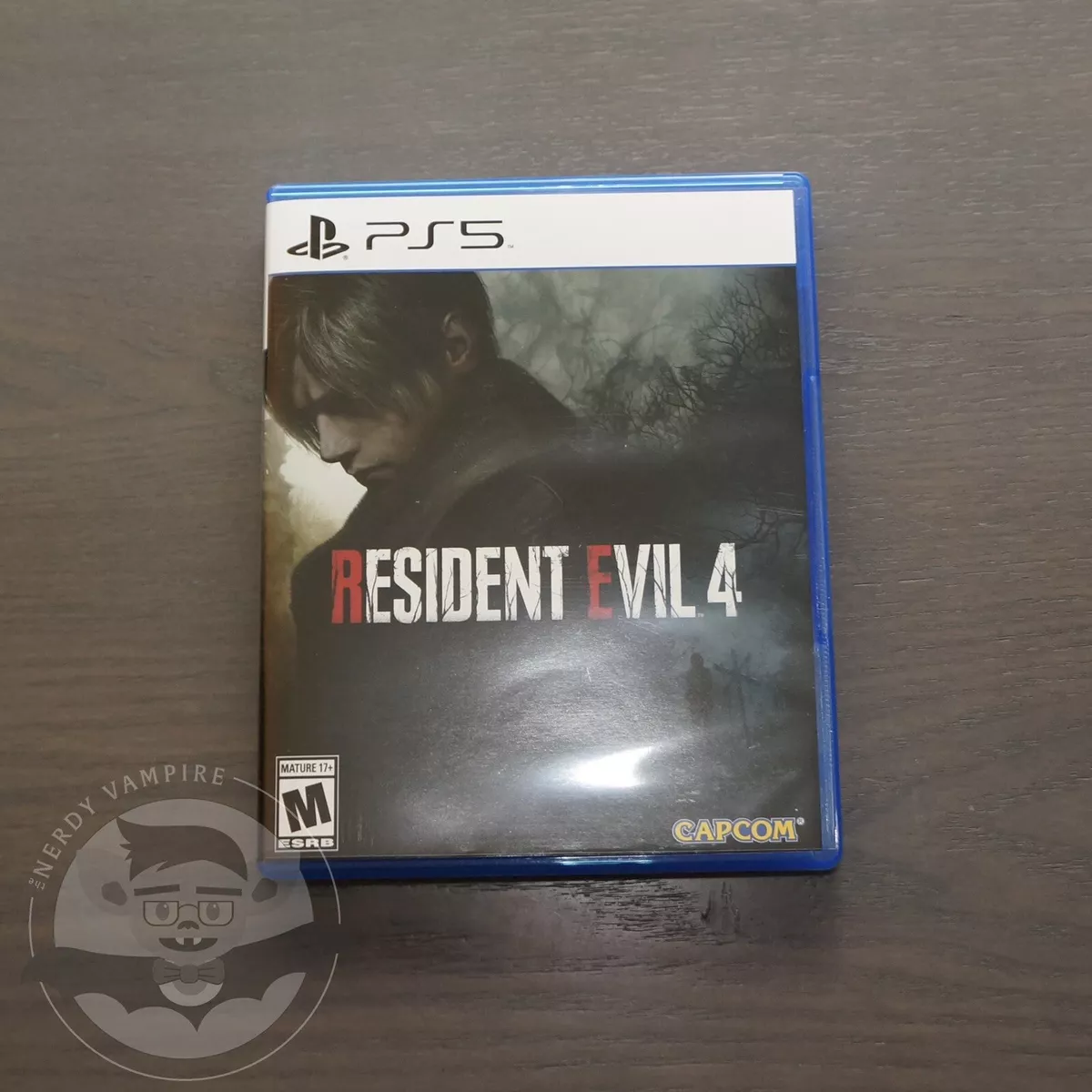 Custom Replacement Case Resident Evil 4 Remake NO DISC PS5 