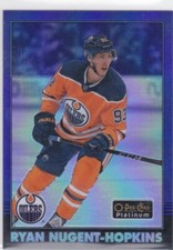 2020/21 PLATINUM..RYAN NUGENT-HOPKINS..BLUE RAINBOW../149..CARD# R-50..OILERS