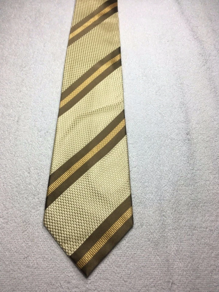 SEAN JOHN CORBATA HOMBRE BEIGE MARRÓN ORO 4 X 61 Foto 2 de 4