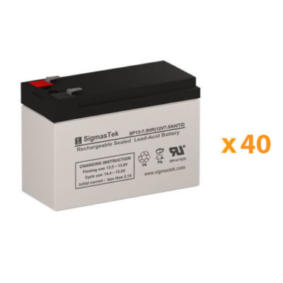 Liebert GXT10000T-240X UPS Battery Set (Replacement) - Batteries By SigmasTek