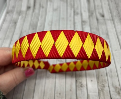 Red and Yellow Gold School Hair Accessories - Picture 41 of 59
