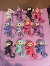 FINGERLINGS lot of twelve, pre-owned all working, no packaging, interactive toy,