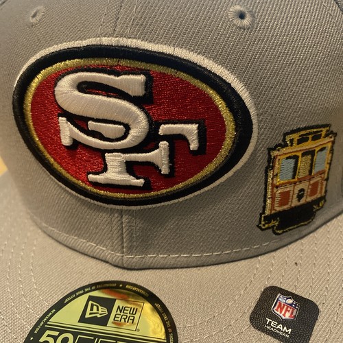 New Era 59fifty San Francisco 49ers NFL Fitted Hat 7 NWT - 第 2/9 張圖片