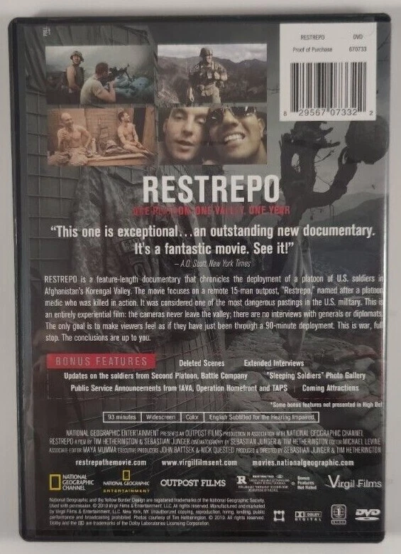Restrepo Poster