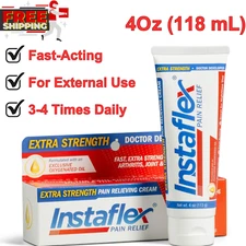 Extra Strength Pain Relief Cream, Fast-Acting Formula for Muscle&Joint Pain, 4oz