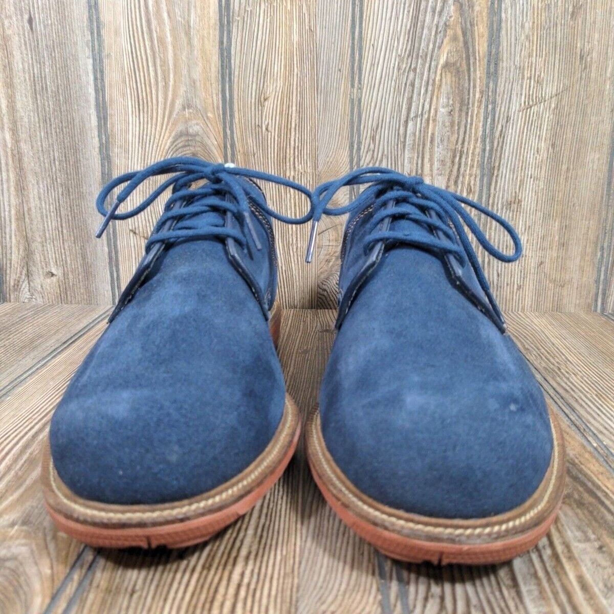 LIKE NEW!! Footjoy Club Casuals wing tip blems - Mens size 9.5 FootJoy Club Casuals Blems Spikeless Golf Shoes Blue Suede  main image 3