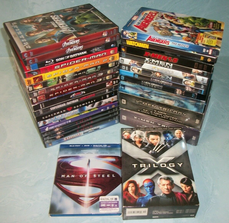 Super Hero DVDs & Blu-rays I - Z $2.95 - $9.95 You Pick Buy More Save Up To 25% Foto 2 de 2