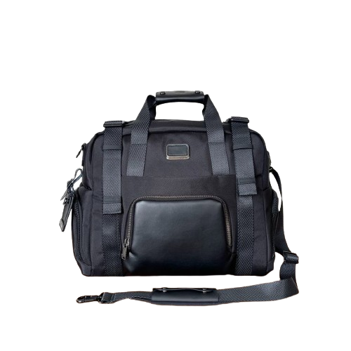 TUMI Camouflage Black Boston Bag Travel Nylon Leather UNUSED TUMI Camouflage Black Boston Bag Travel Nylon Leather UNUSED