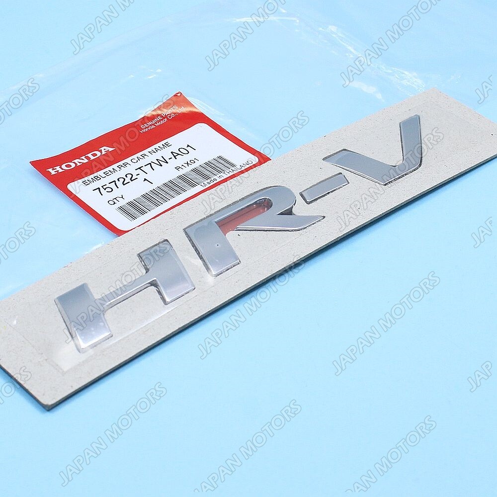 75722-T7W-A01 New Genuine Honda Rear Liftgate Emblem Nameplate HR