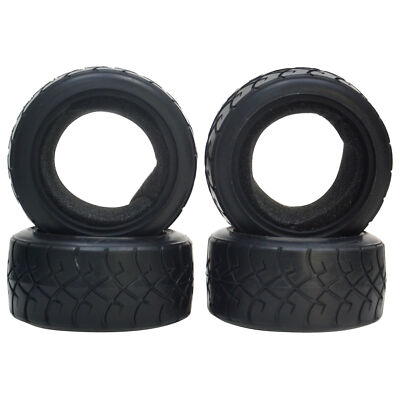 4Pc Tires Fit For Tamiya RC M-Chassis M-03 M-05 M-06 M-07 M04 SW-01 Touring Car