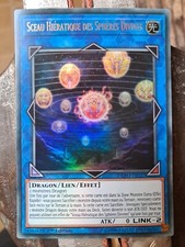 Carte Yu-Gi-Oh! - Ultra Rare - Sceau Hiératique Des Sphères Divines DUPO-FR027