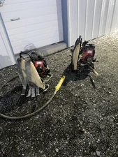 Oztec BP-50A Gas Concrete Vibrator Honda 2.5 HP 2" Rubber Head 8' Shaft