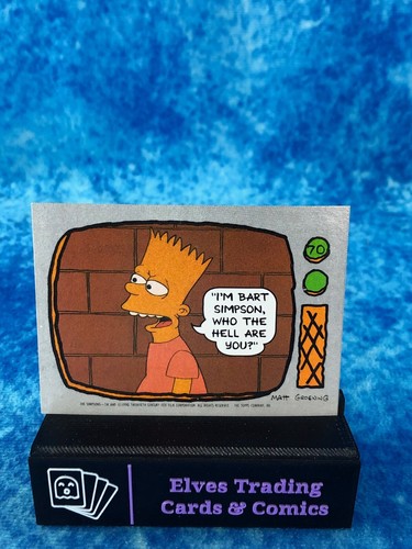 The Simpsons SINGLE Non-Sport Trading card by Topps 1990 - Picture 129 of 206