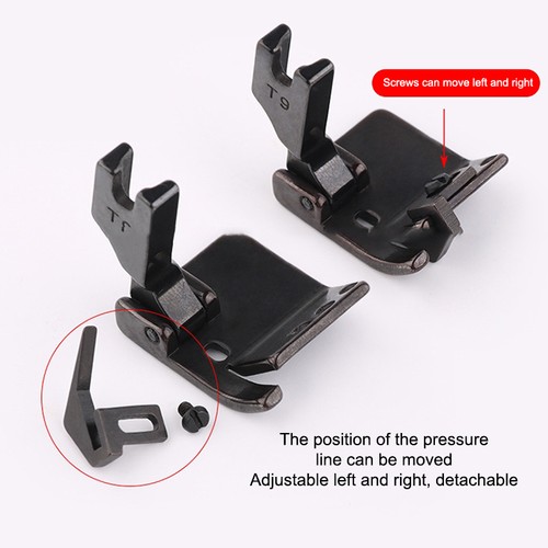 T9 Adjustable Multifunctional Presser Foot Hemming Folded Rolling Edge Guide - Photo 9/10