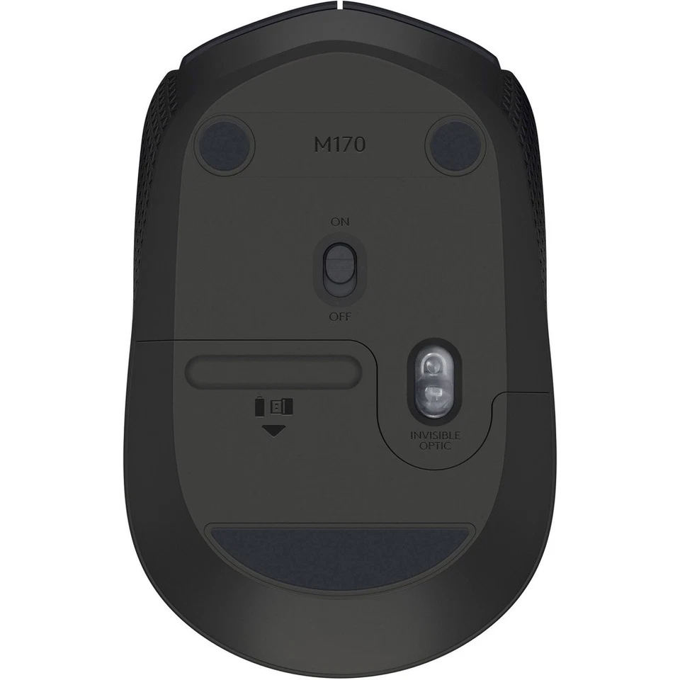 Logitech B170 OEM Maus Funk Infrarot Schwarz 3 Tasten 1000 dpi Integrierte... - Bild 3 von 4