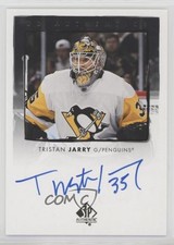 2022-23 SP Authentic UD Authentics Tristan Jarry #UDA-TJ Auto 11jd