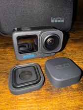 GoPro Hero 12 Black Camera With Max Lens Mod And Accessories Bundle