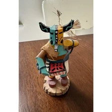 Vintage Bager Badger Kachina Navajo Artist Signed K L