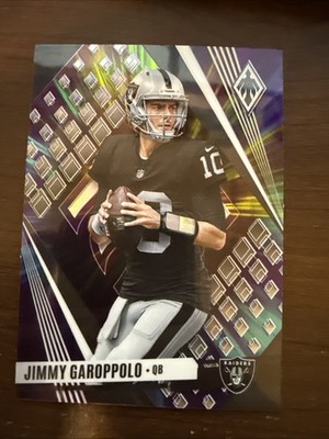 2023 Panini Phoenix Football Jimmy Garoppolo Color Blast  SP Raiders Case Hit!!