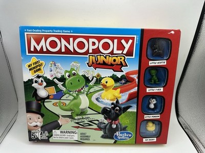 Complete Monopoly Junior Board Game My First Monopoly Game Ages 5+ Hasbro Pets